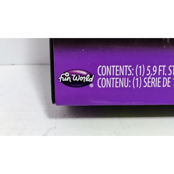 FUN WORLD HALLOWEEN 5.9 FT LED LIGHT STRAND OF SPIDERS NEW OPEN BOX - Picture 2 of 5